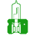 Ampoule pour feu de croisement: H2